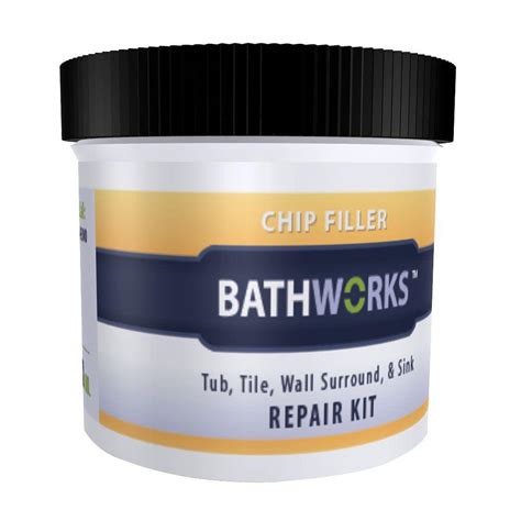 Porc-a-Fix is a unique, one-step process to repair unsightly chips, scratches and other imperfections in porcelain tubs, sinks, toilets, washers, dryers, kitchen appliances and tile. . Tub chip repair kit